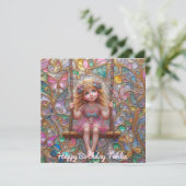 ~ TAHLIA ~ Happy Birthday ~ Baum Swing ~ (Stehend Vorderseite)