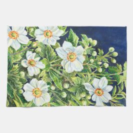 Tahlias Windblumen - Geschirrtuch