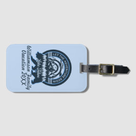 Tahoe Adventure Bear Familie Matching Urlaub Gepäckanhänger