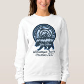 Tahoe Adventure Bear Familie Matching Urlaub Sweatshirt (Vorderseite)