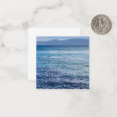 Tahoe Blues Mitteilungskarte (Vorderseite/Rückseite Beispiel)