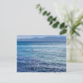 Tahoe Blues Postcard Postkarte (Stehend Vorderseite)