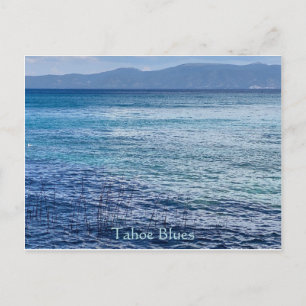 Tahoe Blues Postcard Postkarte