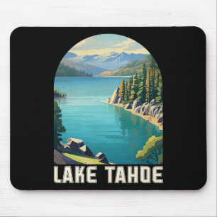 Tahoe California Bergsee-Zauber im Val Piora Mousepad