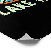 Tahoe California Skifahren Snowboarden Poster (Ecke)