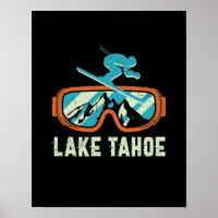 Tahoe California Skifahren Snowboarden