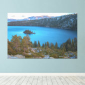 Tahoe Emerald Bay Leinwanddruck (Insitu (Holzboden))