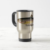 Tahoe Forelle-Fische Reisebecher (Vorderseite Links)