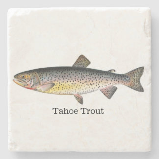 Tahoe Forelle-Fische Steinuntersetzer