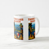 Tahoe Lake Region Kaffee Tasse (VorderseiteRechts)