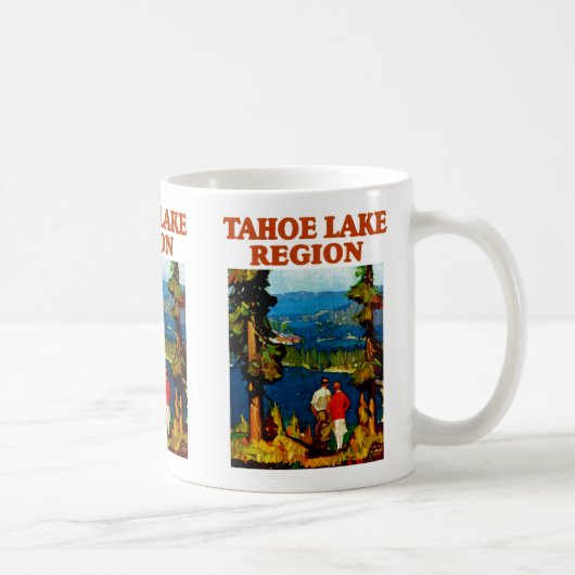 Tahoe Lake Region Kaffee Tasse (Rechts)