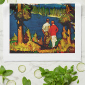 Tahoe Lake Region Küchentuch (Gefaltet)