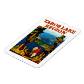 Tahoe Lake Region Magnet (Linke Seite)