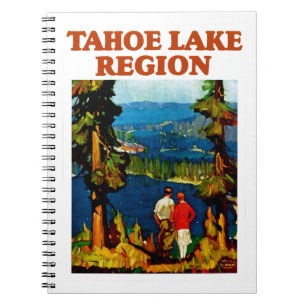 Tahoe Lake Region Notizblock