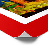 Tahoe Lake Region Poster (Ecke)