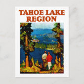 Tahoe Lake Region Postkarte (Vorderseite)
