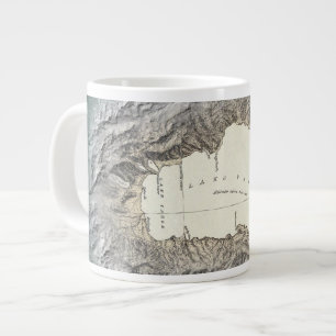 Tahoe-Landkarte Jumbo-Tasse