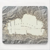 Tahoe-Landkarte Mousepad (Vorne)