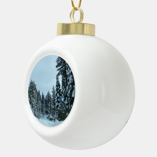 Tahoe Liebe Ornament (Rechts)