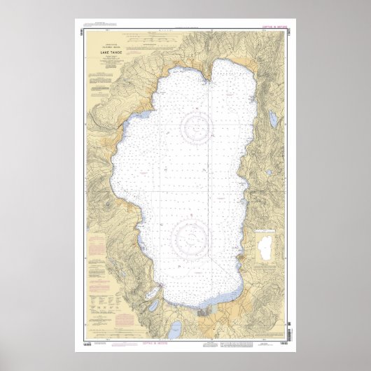 Tahoe Map (2004) Poster (Vorne)