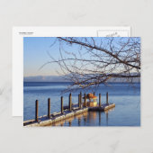 Tahoe Pier Postkarte (Vorne/Hinten)