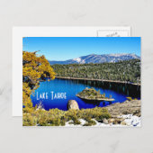 Tahoe Postcard Postkarte (Vorne/Hinten)