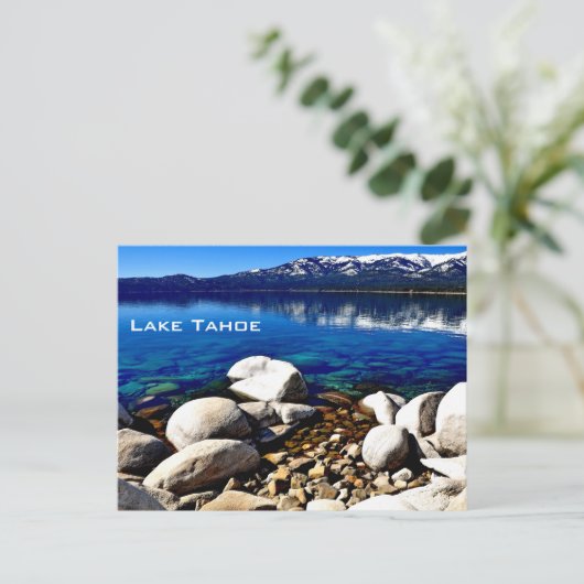 Tahoe Postcard Postkarte (Stehend Vorderseite)