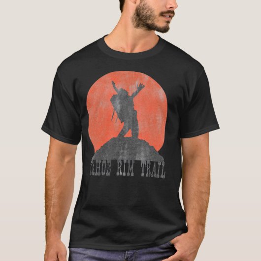 TAHOE RIM TRAIL Klassische Wanderer Geschenk Idee T-Shirt (Vorderseite)