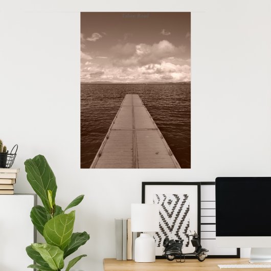 Tahoe Road Poster (Heimbüro)