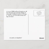 Tahoe-See - 1908 Postkarte (Rückseite)