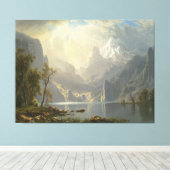 Tahoe-See in den Sierras Leinwanddruck (Insitu (Holzboden))