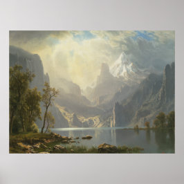 Tahoe-See in den Sierras Poster