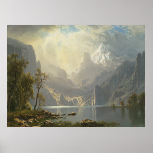 Tahoe-See in den Sierras Poster