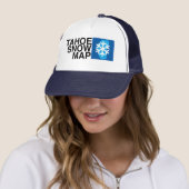 Tahoe Snow Map Hat Truckerkappe (Beispiel)