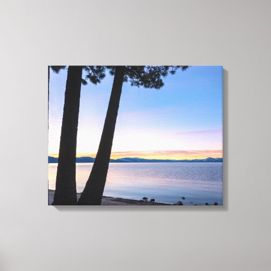 Tahoe Sunrise Leinwanddruck (Vorderseite)