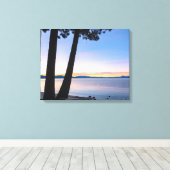 Tahoe Sunrise Leinwanddruck (Insitu (Holzboden))