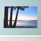 Tahoe Sunrise Leinwanddruck (Insitu (Holzboden))