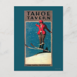 Tahoe Tavern Promo Poster Postkarte