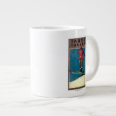 Tahoe Tavernepromo-Plakat Jumbo-Tasse (Vorderseite Rechts)