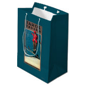 Tahoe Tavernepromo-Plakat Mittlere Geschenktüte (Rückseite Schrägansicht)