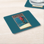 Tahoe Tavernepromo-Plakat Rechteckiger Pappuntersetzer (angewinkelt)