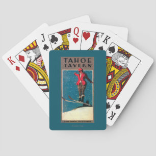 Tahoe Tavernepromo-Plakat Spielkarten