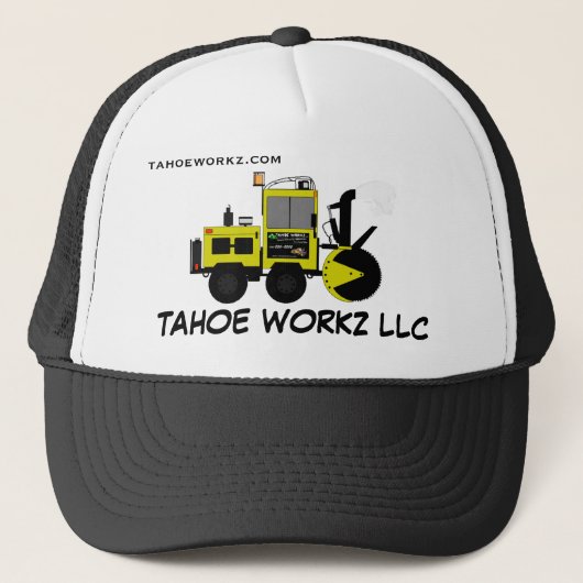 Tahoe Workz Schneeräumung-Hut Truckerkappe (Vorderseite)