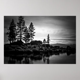Tahoes Himmlisches Glas Poster