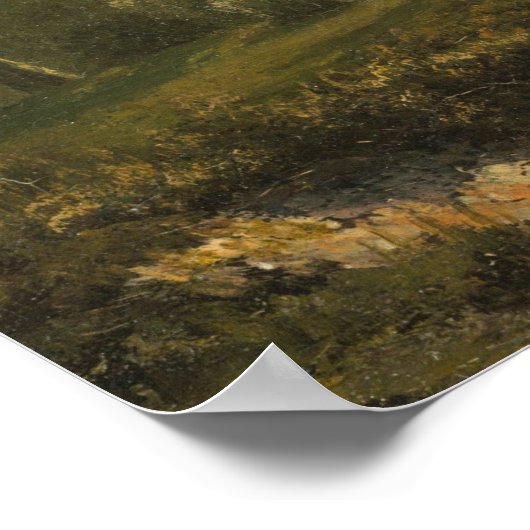 Tahosee bei Bierstadt Poster (Ecke)