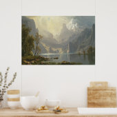 Tahosee bei Bierstadt Poster (Küche)