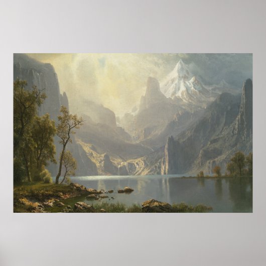 Tahosee bei Bierstadt Poster (Vorne)