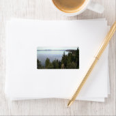 Tahosee mit Kiefern Adressaufkleber (Insitu)