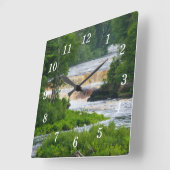 Tahquamenon Die Uhr an der Talsperre (Winkel)