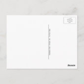 Tahquamenon Falls Greetings Michigan Waterfall Postkarte (Rückseite)